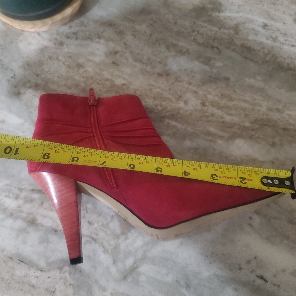 Sam & Libby Fuchsia Bootie Size 7 - Picture 5 of 8